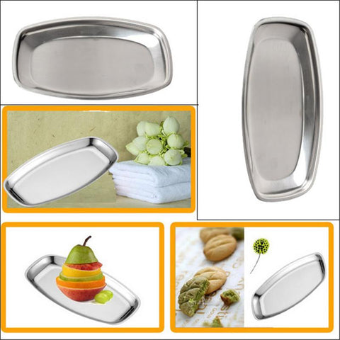 Stainless Steel Dinner Tray