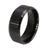 Stainless Steel Ring  Silver Black Gold