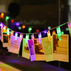 Starry Photo Holder String Lights