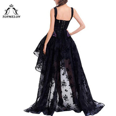 Steampunk Bustier Gothic Corset Women Wedding Dress