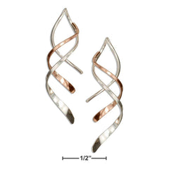 Sterling Silver & 14 Karat Rose Gold Filled 1.25