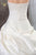 Strapless Wedding Dress A Line Organza & Lace + Beading