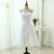 Tea Length Wedding Dress Sweetheart White Appliques Lace