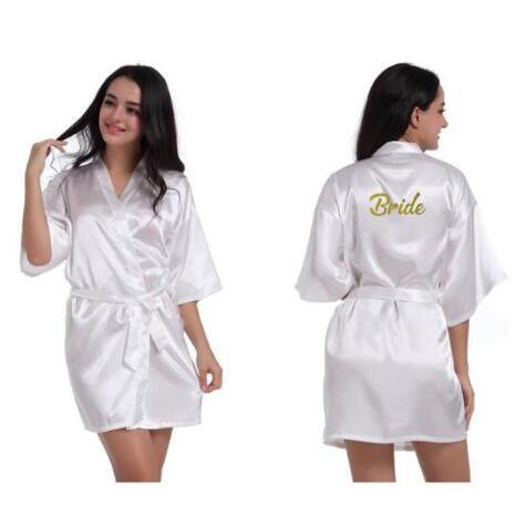 Teamwork Robe Team Bride Robes - Elegant Women's Satin Robes