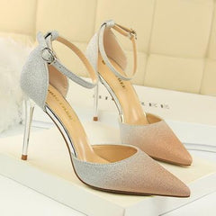 Thin Heel, Pointed Toe 3 Colors