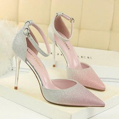 Thin Heel, Pointed Toe 3 Colors