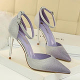 Thin Heel, Pointed Toe 3 Colors