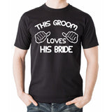 This Groom Loves His Bride T-Shirt