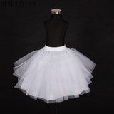 Three Layer Net White A-Line Flower Girl Dress Petticoat / Child Crinolines/Underskirt