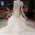 V Neck Luxury Wedding Dress Mermaid