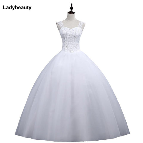 Vintage Lace Princess Wedding Dress