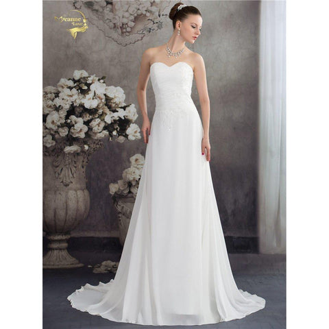 Vintage Wedding Dress Chiffon Lace