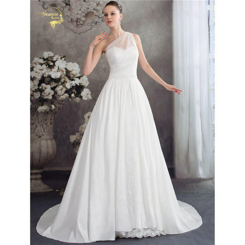 Vintage Wedding Dress Taffeta Lace