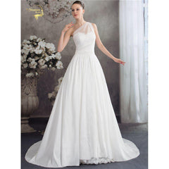 Vintage Wedding Dress Taffeta Lace