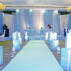 Wedding Aisle Floor Runner 10x1m White Carpet