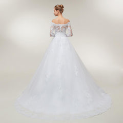 Wedding Dress Ball Gown/ Princess Style Lace Tulle Vintage Plus Size Available