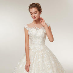 Wedding Dress Ball Gown/ Princess Style Lace Tulle Vintage Plus Size Available