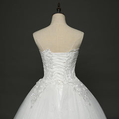 Wedding Dress Ball Gown/ Princess Style Lace Up Strapless Plus Size Available