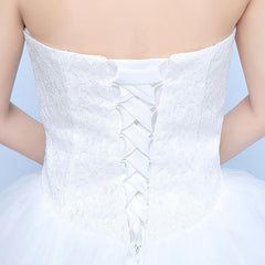 Wedding Dress Princess Lace White Ball Gown