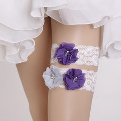 Wedding Garter Lace Flower