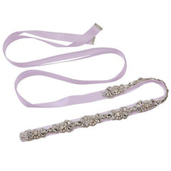 Wedding Sash/Belt Crystal Rhinestones