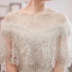 Wedding Shawl White Lace