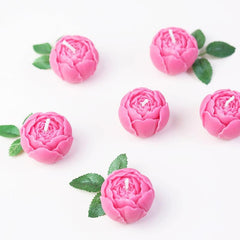 Weddings Candles Gift Peony Flower Rose Candles Wedding Decoration  Centerpieces