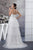 White A Line Tulle Wedding Dress