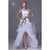 White Wedding Dress A Line Beading Organza