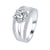 Women Wedding Engagement Ring Crystal Jewelry Rings 2 colors