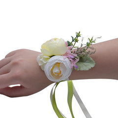 Wrist Flower Silk Ribbon 5 colors