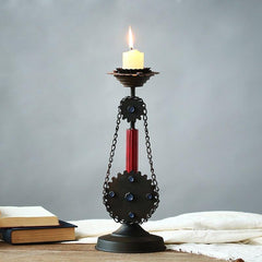 Wrought Iron Retro Nostalgia Industry Candle Holders  Wedding Centerpieces Steam Punk